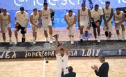 El Real Madrid logra su quinto título de la Supercopa Endesa, al derrotar hoy en la final disputada en el Multiusos Fontes do Sar de Santiago de Compostela al Kirolbet Baskonia por 80-73. EFE
