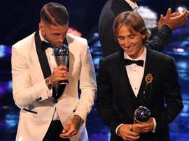Ramos e Modric estão na seleção da temporada da FIFA. EFE