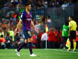 Lenglet fez o gol do jogo. EFE