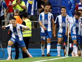 Mario Hermoso is a target for both Madrid teams. EFE