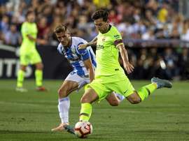 Les compos probables du match de Liga entre le Barça et Leganes. EFE
