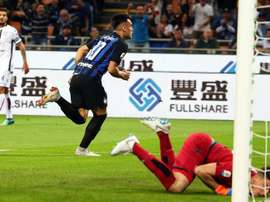 Inter - Cagliari: onzes iniciais confirmados. EFE/EPA
