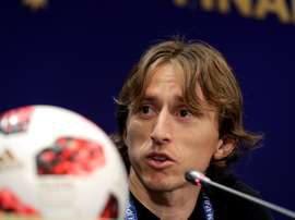 Modric a montré sa satisfaction du rôle de la Croatie cette année. AFP