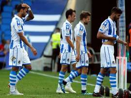 La Real es uno de los equipos que menos tiran a portería. EFE