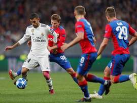 Ceballos está asentándose en la plantilla blanca. EFE