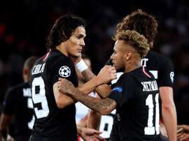 Por motivos distintos, Neymar e Cavani não estão relacionados para esta quarta. EFE
