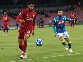 Gomez has been one of the stars for Liverpool and England this season. EFE