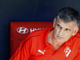 Mendilibar lamentó el poco peligro del Eibar. EFE