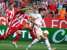 Duelo de alto voltaje en Montilivi. EFE