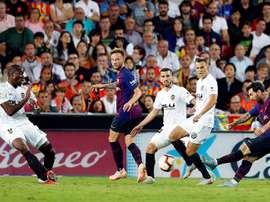 Les compos probables de la finale de Coupe du Roi entre le FC Barcelone et Valence. EFE