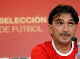 Dalic va parler avec Ramos. EFE
