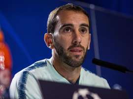 Godín habló del jugador del Betis. EFE/Archivo