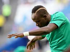 Mané será baja en el Liverpool. EFE