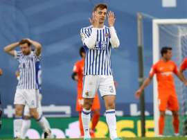 Diego Llorente est à la Real Sociedad jusqu'en 2022. EFE/Archive