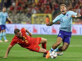 Bélgica y Holanda empataron a un gol. EFE