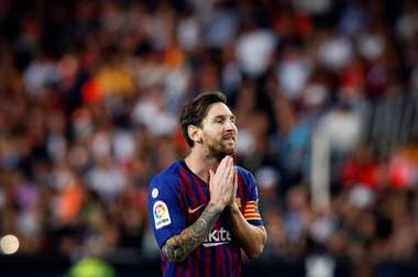 Messi, sorprendente 'MVP' de septiembre. EFE