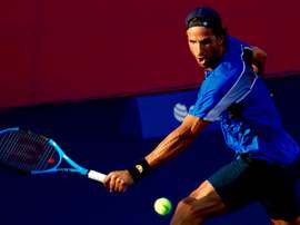 El tenista español Feliciano López durante un torneo. EFE/Archivo