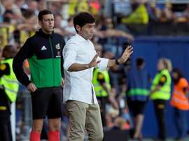 Marcelino quiere concienciar a los suyos. EFE