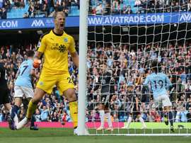 Joe Hart could move once again. AFP