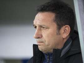Eusebio acabó contento con el punto. EFE