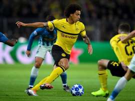Axel Witsel opened the scoring for Dortmund with a deflected strike. AFP