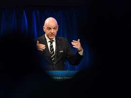 FIFA president Gianni Infantino. EFE