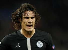 Cavani ne comprend pas pourquoi il a moins de temps de jeu. EFE