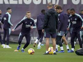 O Barça sofre com as lesões. EFE