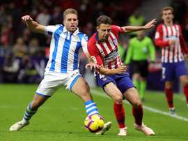 Arias' performance pleased Simeone. EFE