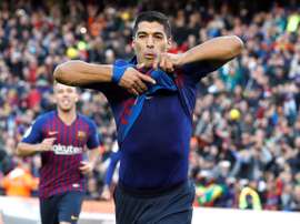 Suarez took hold of the game. EFE
