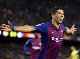 Luis Suárez was instrumental for Barcelona against Rayo Vallecano. EFE