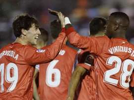 Odriozola, feliz por aportar su granito de arena. EFE