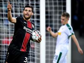 El Bayer Leverkusen ha goleado al 'Gladbach en la DFB Pokal. EFE
