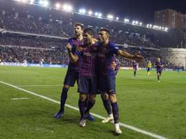 Barcelona are currently second in LaLiga. EFE