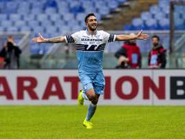 Cataldi participó en la goleada. EFE