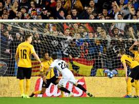 El Young Boys dijo adiós a la Champions en Mestalla. EFE