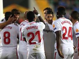 El Sevilla empató en Turquía. EFE