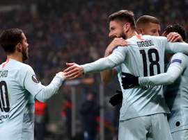 Giroud re-found his goalscoring touch. EFE