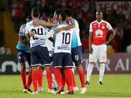 Teo, decisivo ante Santa Fe. EFE
