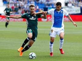 Malas noticias para el jugador del Leganés. EFE/Archivo