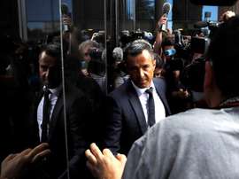 Mendes a colloquio con Paratici. AFP