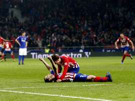Godin et Griezmann sont de grands amis. EFE