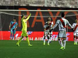 Rayo y Villarreal empataron a dos. EFE