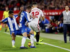 El Espanyol tardó en volver de los vestuarios. EFE
