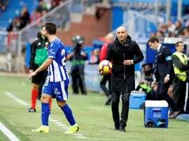 El Alavés se llevó el duelo en Tajonar. EFE/Archivo