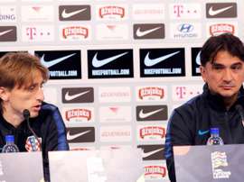 Dalic spoke ahead of Sunday's game with England. EFE