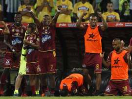 Tolima venció a Santa Fe en Bogotá. EFE