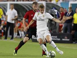 Real Madrid contava com Martin Odegaard. EFE/Archivo