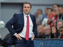 El entrenador Sergio Valdeolmillos. EFE/Archivo