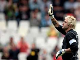 Cañizares se estrenó por la expulsión de Zubizarreta. EFE/Archivo